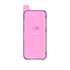 iPhone 17 Pro screen adhesive, pink color in white background