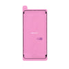 iPhone 8 Plus screen adhesive, pink color in white background