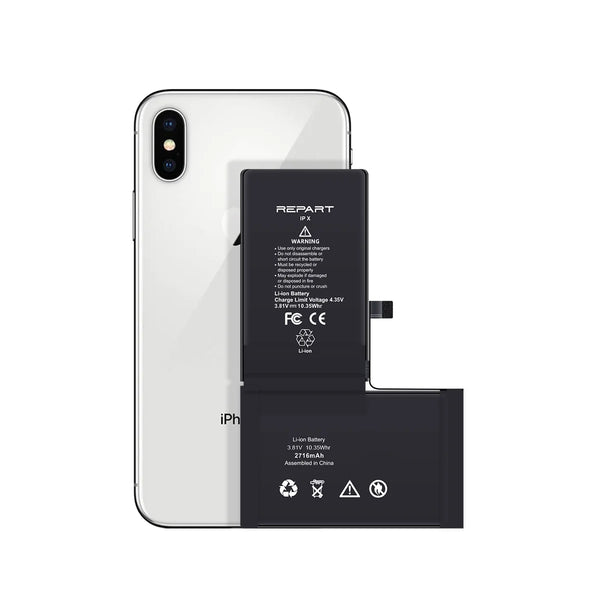 REPART iPhone X Standard-capacity Battery Replacement (Prime, TI IC Solution)