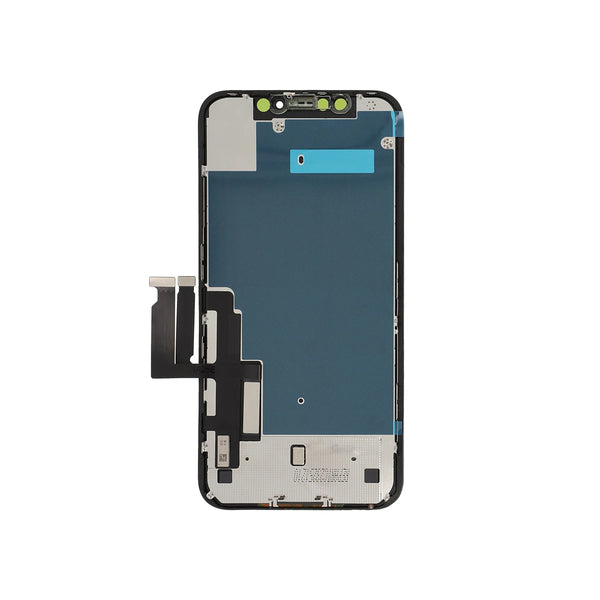 Phone screen assembly on a white background