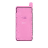 iPhone XS Max screen adhesive, pink color in white background