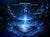 explaining repart ti high-capacity battery with a glowing blue light on a digital background, emphasizing precision and technology.