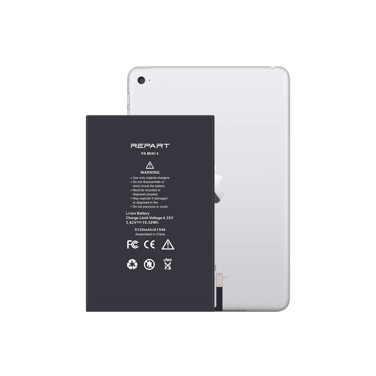remplacement de la batterie de l'iPad mini 4