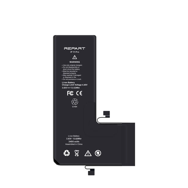 Balck iPhone 11 Pro battery with flex cable