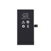 Black lithium-ion battery with specifications on a white background