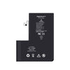 Black iphone 12 pro max battery with 'REPART' branding on a white background