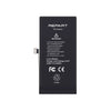 Black battery with 'REPART' branding and warning labels on a white background