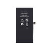 Black lithium-ion battery with specifications on a white background