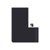 repart iphone 13 pro max battery with a flex cable on a white background