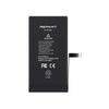 Black iphone 14 plus battery with 'Repart' branding and warning labels on a white background