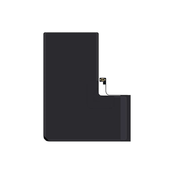 iphone 14 pro with a flex cable on a white background