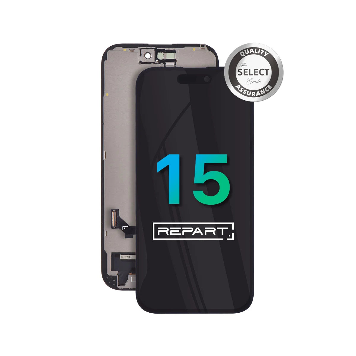 Substituição do ecrã REPART para iPhone 15 (Selecionar Incell)