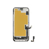 Phone screen assembly on a white background