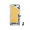 Phone screen assembly on a white background