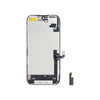 Phone screen assembly on a white background