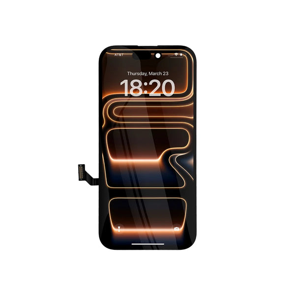 iphone 17 pro max ultra soft oled screen on a white background