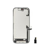iphone 17 select incell lcd screen replacement with a flex cable on white background