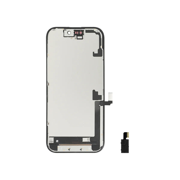 iphone 17 select incell lcd screen replacement with a flex cable on white background