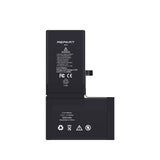 Schwarze Batterie mit Repart-Logo auf weißem Hintergrund