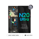 REPART Samsung Galaxy Note20 Ultra Soft OLED Screen Replacement (Ultra, 1:1 Square Corners) - Mystic Black