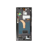 REPART Samsung S22 Ultra Soft OLED Screen Replacement (Ultra, 1:1 Square Corners) - S908B / Phantom Black